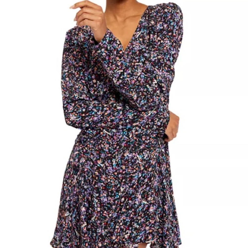 Joie Multicolor Long Sleeve Dress